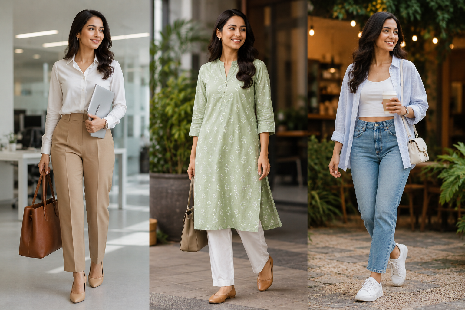 weekday and weekend outfit