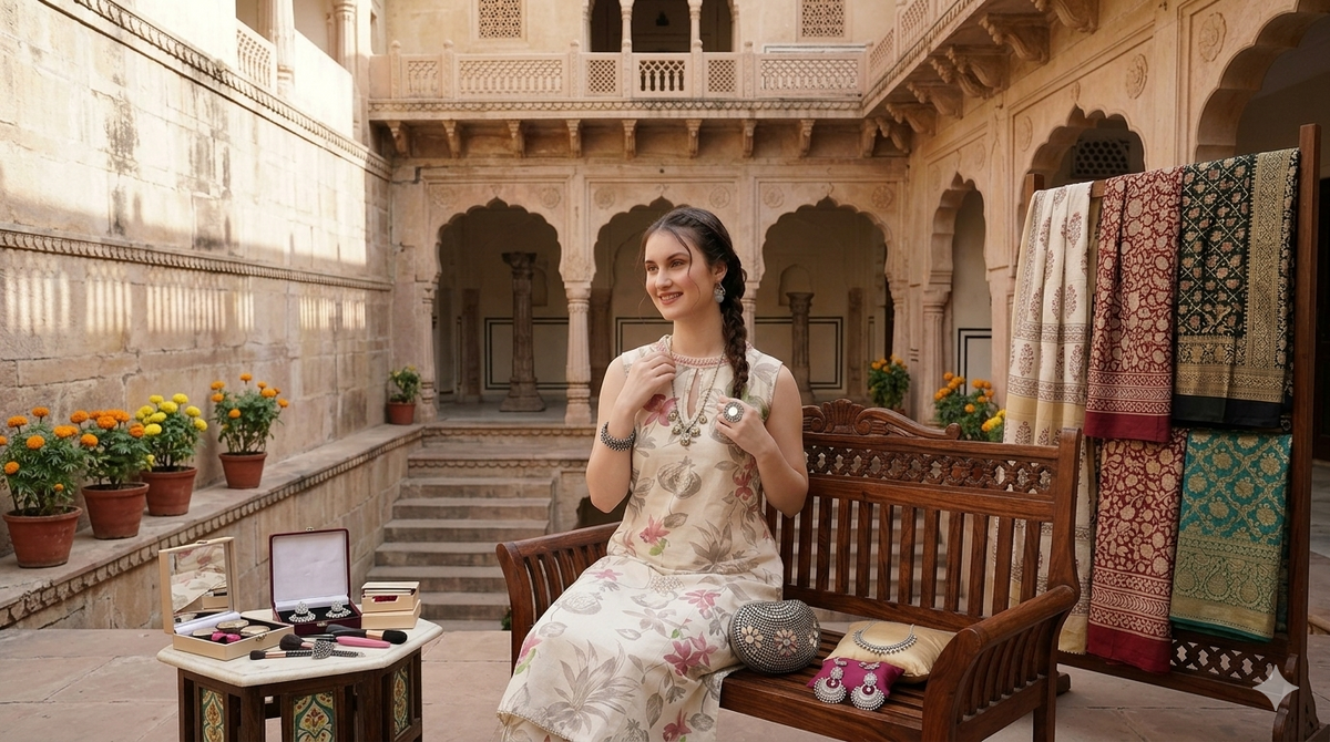 How to Style a Cotton Kurti: Perfect Styling Tips, Jewellery and Hair Ideas