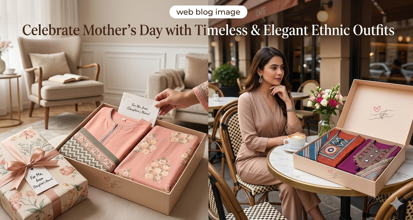 Celebrate Mother’s Day with Timeless & Elegant Ethnic Outfits