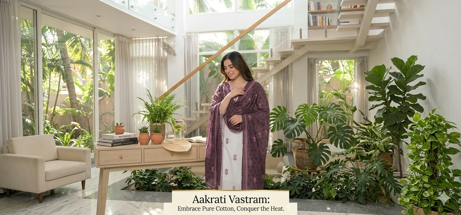 Pure Cotton Ethnic Wear for Women: The Smart Choice for Indian Weather