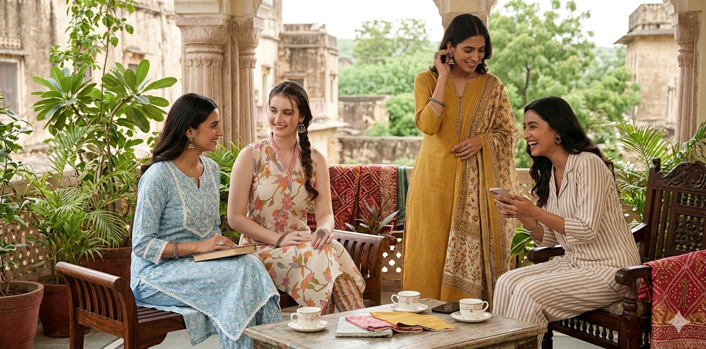 Best Cotton Suit Sets for Women Online: Comfort Meets Everyday Elegance