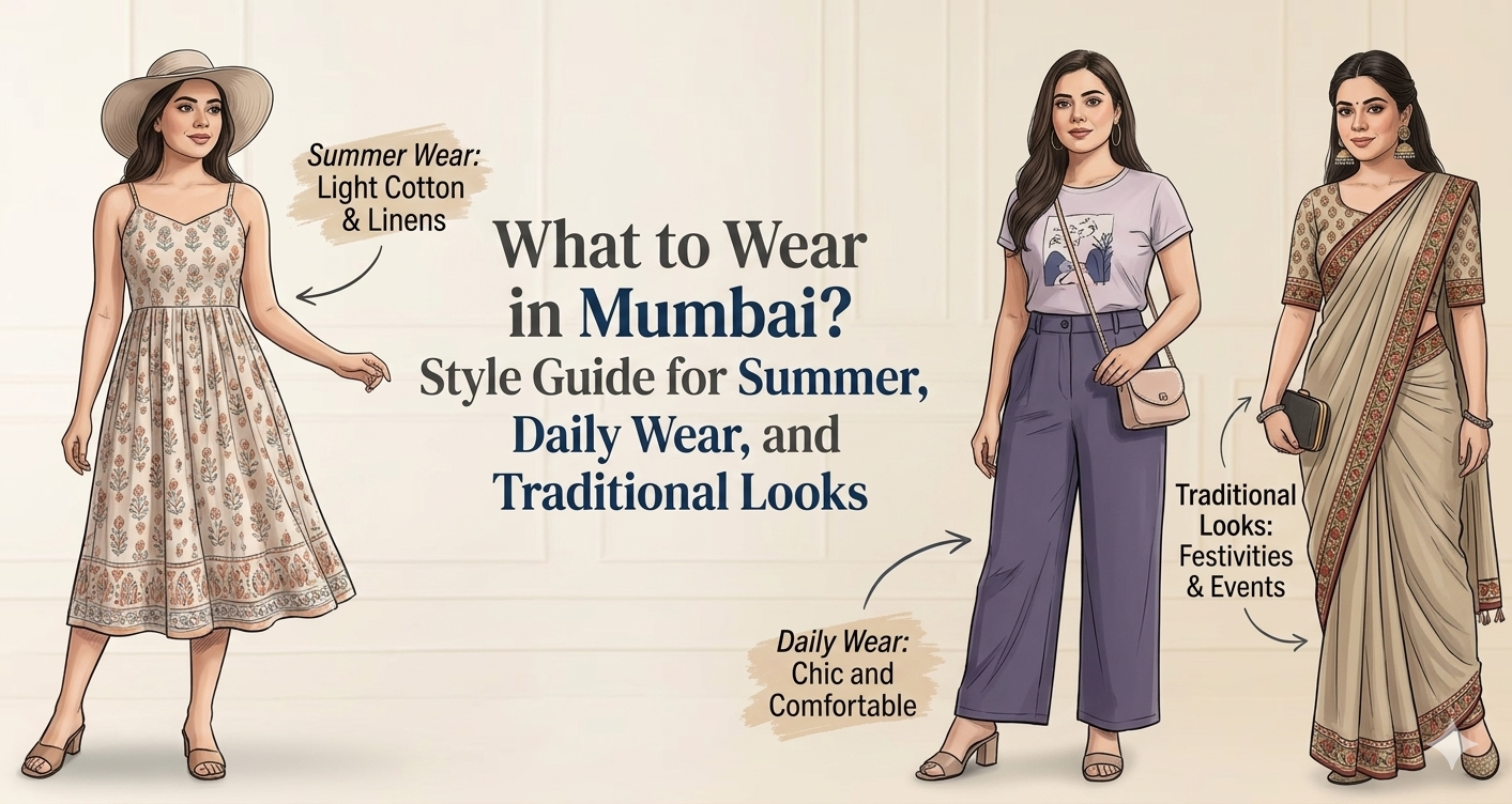 What to Wear in Mumbai? Style Guide for Summer, Daily Wear, and Traditional Looks