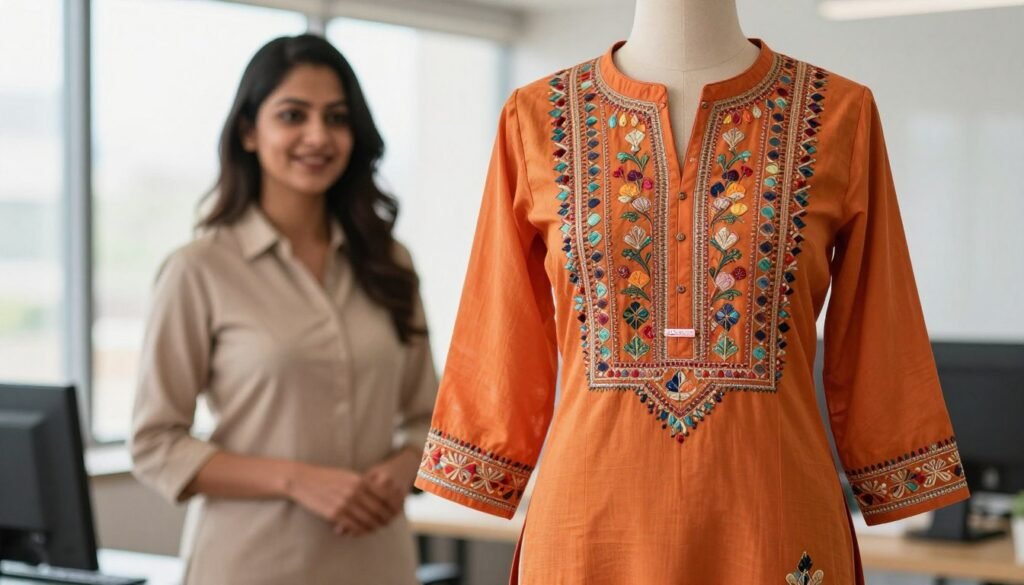 Pure Cotton Jaipur Kurti